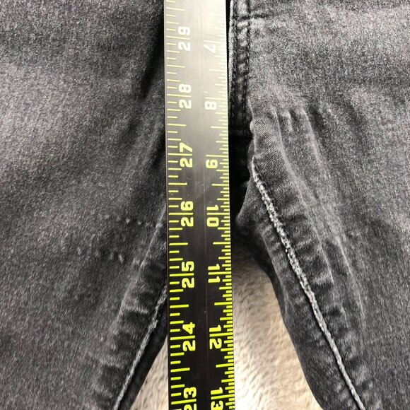 Levis Signature Womens Jeans Size 10S Low-Rise Jegging Skinny Leg Black Denim - Picture 8 of 16